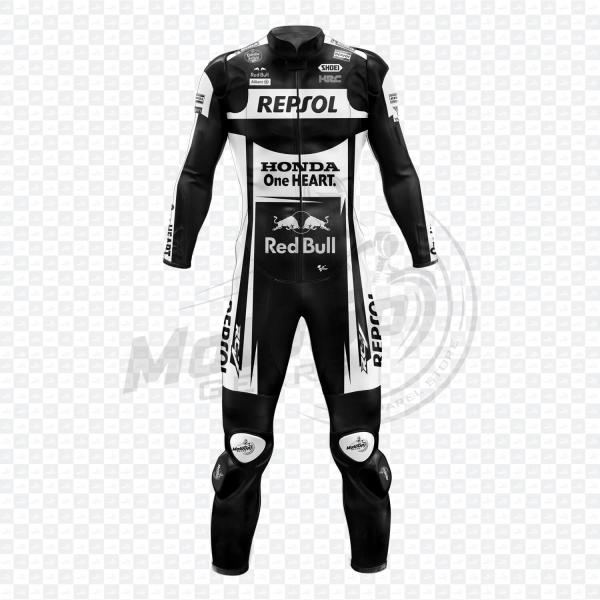 Marc Marquez Test Motorcycle Honda Leather Suit