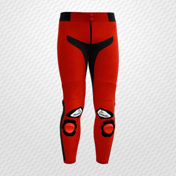 Marc Marquez Ducati 93 Motorcycle Leather Pants – Red Edition