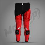 Pantalón de carrera Marc Marquez Winter Test MotoGP 2024 – Cuero con Protección CE