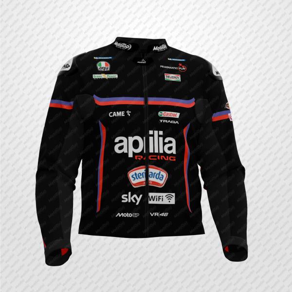 Traje de Carreras Marco Bezzecchi Aprilia MotoGP 2025 – Cuero Premium Certificado CE