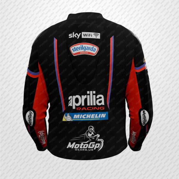 Marco Bezzecchi 2025 Aprilia MotoGP Racing Lederjacke – Premium & CE-Zertifiziert