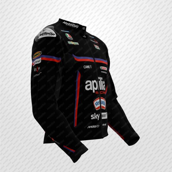 Marco Bezzecchi 2025 Aprilia MotoGP Racing Lederjacke – Premium & CE-Zertifiziert