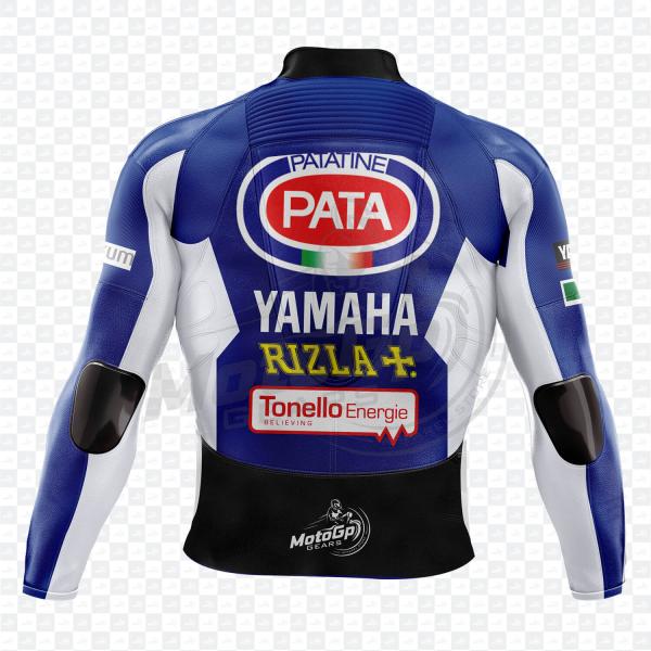 Yamaha Michael Van Der Mark 2017 Leather Jacket