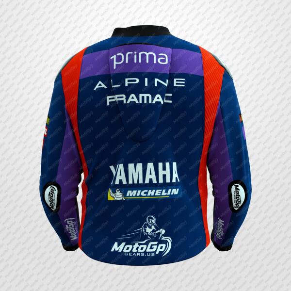 Miguel Oliveira Yamaha Pramac Leder-Rennjacke – Premium Track Edition
