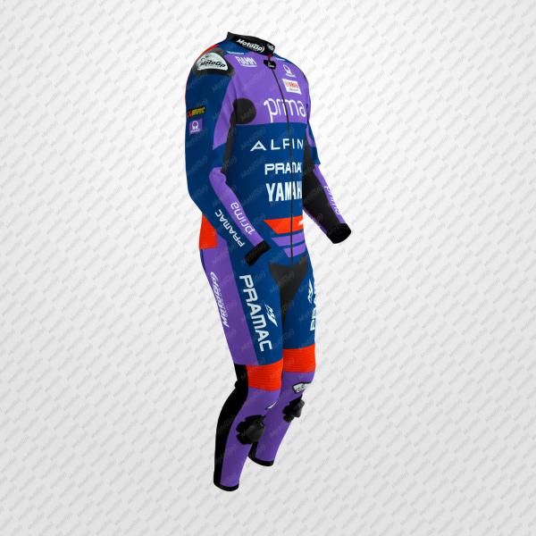 Miguel Oliveira 2025 Yamaha Pramac Motorcycle Racing Suit