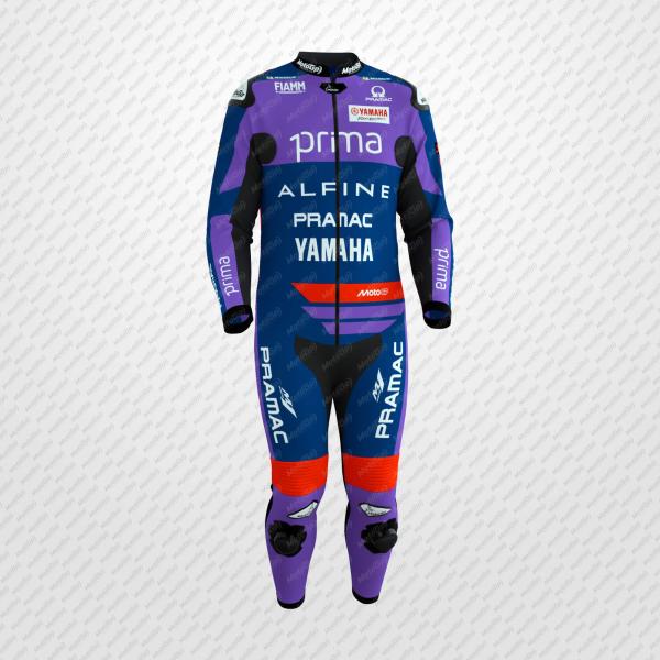 Miguel Oliveira 2025 Yamaha Pramac Motorcycle Racing Suit