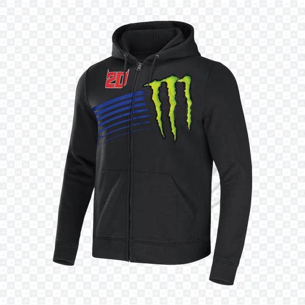 Sudadera Equipo Monster Energy Yamaha MotoGP 2023 – Comodidad Premium