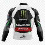 Kawasaki Jonathan Rea 2017 Racing Lederjacke