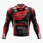 Honda Nicky Hayden 2015 Black MotoGP Lederjacke