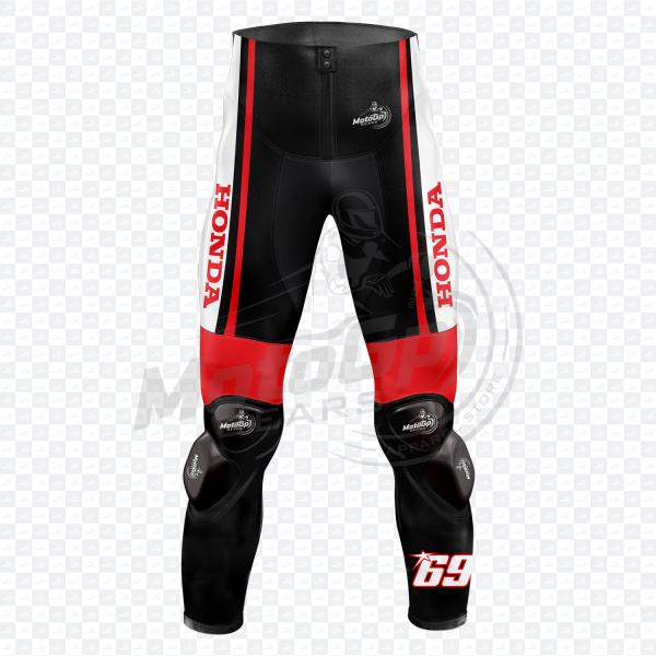 Nicky Hayden Honda Leather Motorbike Pant