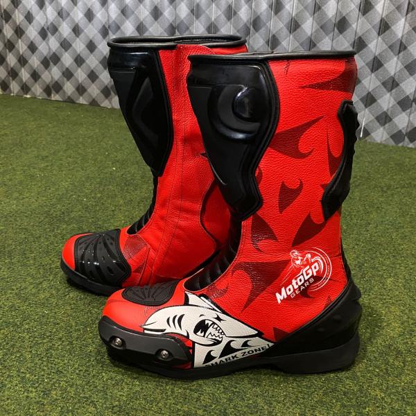 Red Shark Zone Motorrad-Rennschuhe