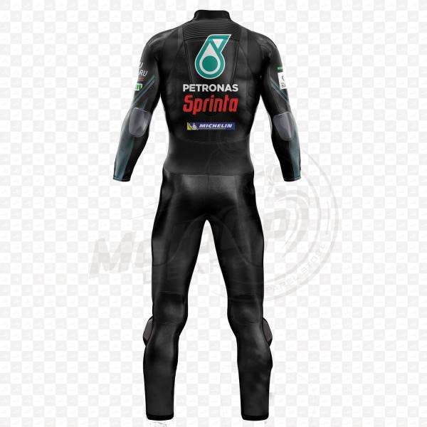 Yamaha Fabio Quartararo 2019 Petronas Ein- oder Zweiteiler Leder Rennanzug
