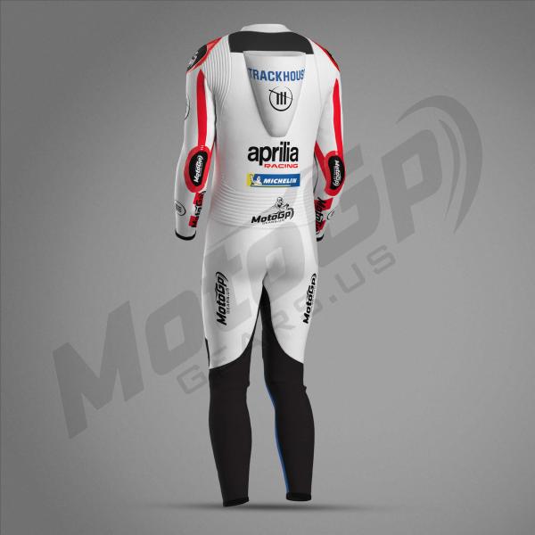 Tuta in Pelle Raul Fernandez 2024 Trackhouse Aprilia – Protezioni CE
