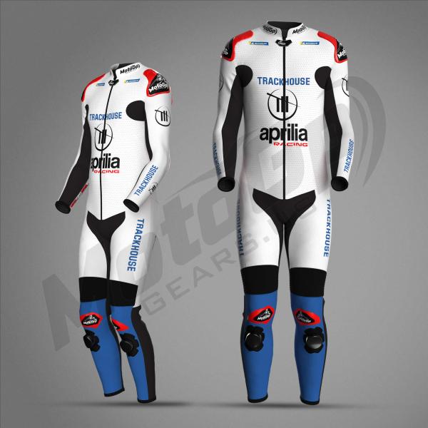 Raul Fernandez 2024 Trackhouse Aprilia Race Suit