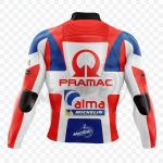 Giacca in Pelle Ducati Danilo Petrucci 2018 Red Biker