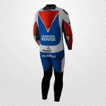 Tuta da Corsa Luca Marini Honda Repsol – Pelle Vera di Alta Qualità