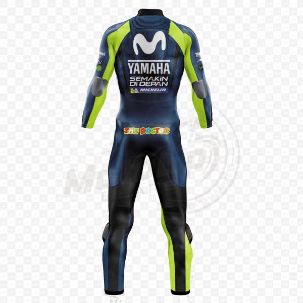Yamaha Valentino Rossi 2018 Leder Motorradanzug