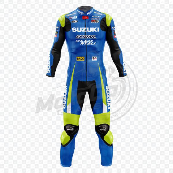 Suzuki Aleix Espargaro 2016 Gsxr Genuine leather Biker Suit