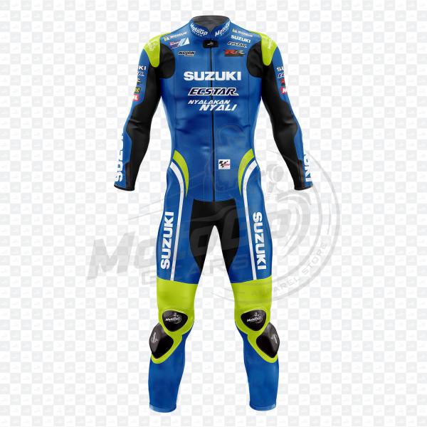 Suzuki Alex Rins 2018 Moto Race Leather Suit
