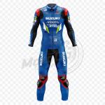 Tuta Moto in Pelle Suzuki Alex Rins 2019 Monopezzo