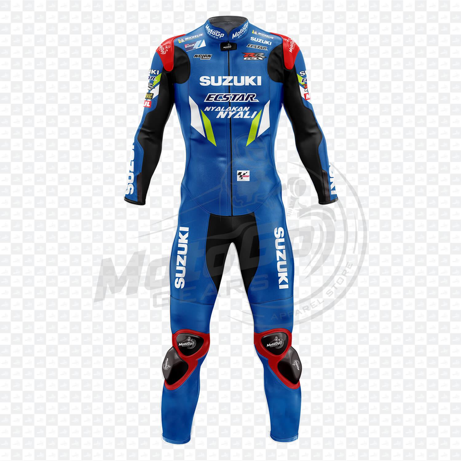 Tuta Moto in Pelle Suzuki Alex Rins 2019 Monopezzo