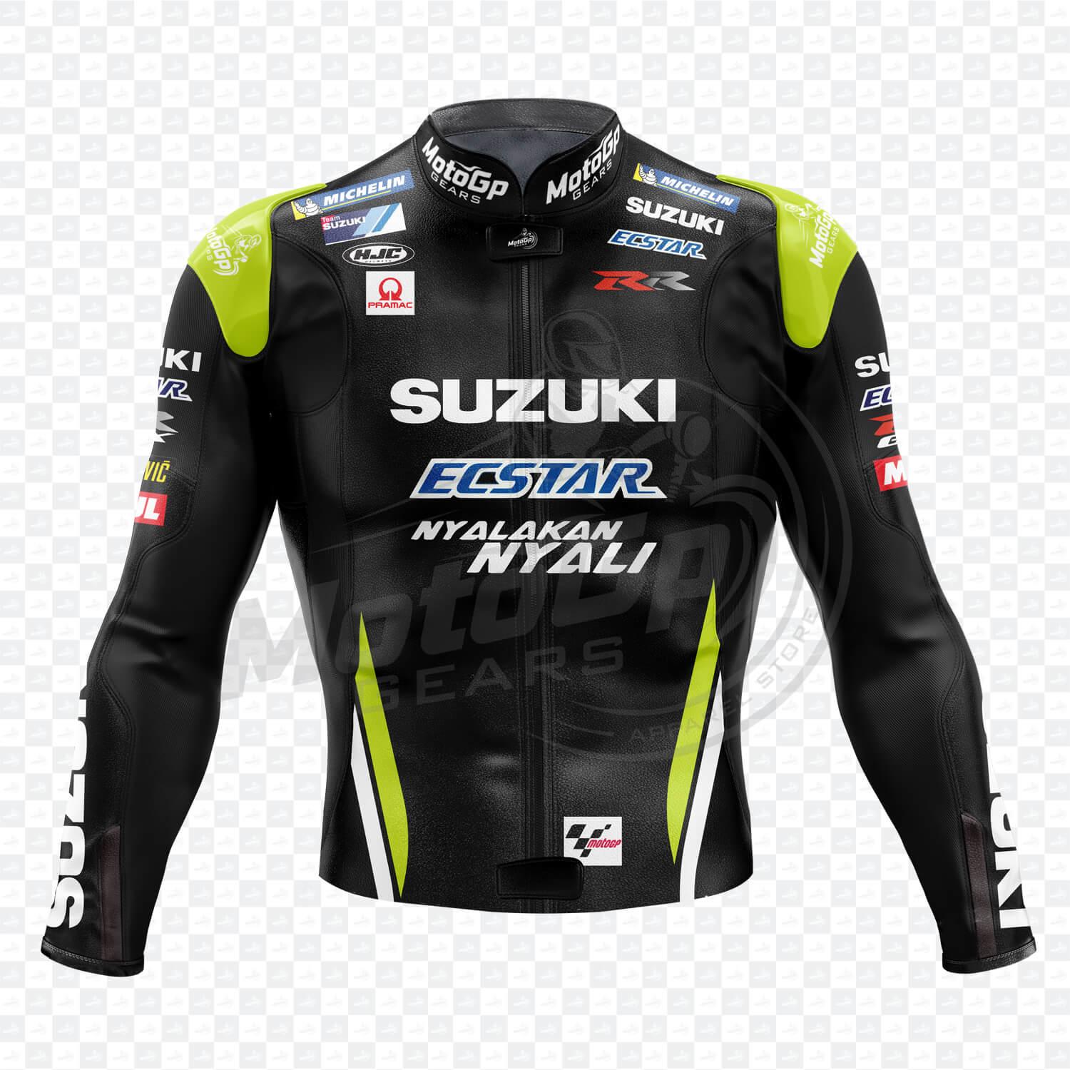 Suzuki Andrea Iannone 2018 Motorrad-Lederjacke