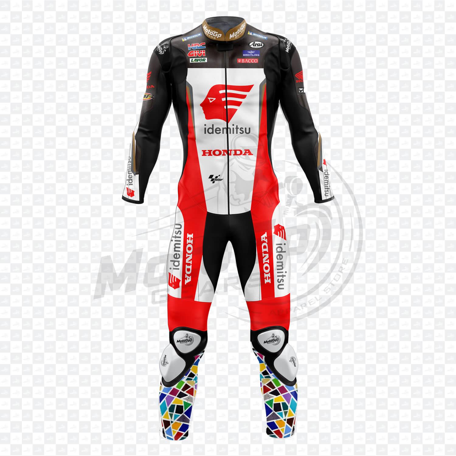 Takaaki Nakagami Motorrad-Lederkombi von Honda