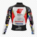 Takaaki Nakagami 2022 MotoGP Motorrad Lederjacke – Echtes Rindsleder