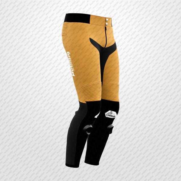 Pantalones de Cuero Protectores Toprak Razgatlioglu BMW – Color Camel