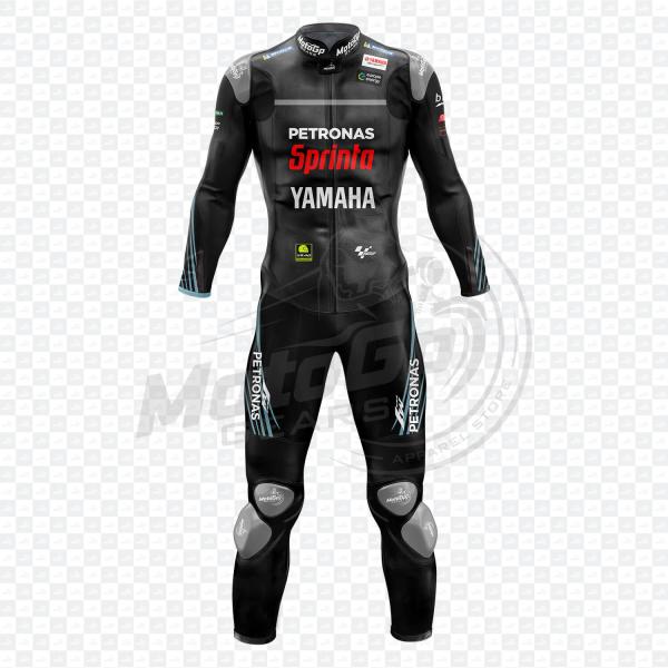 Yamaha Fabio Quartararo 2019 Petronas Ein- oder Zweiteiler Leder Rennanzug