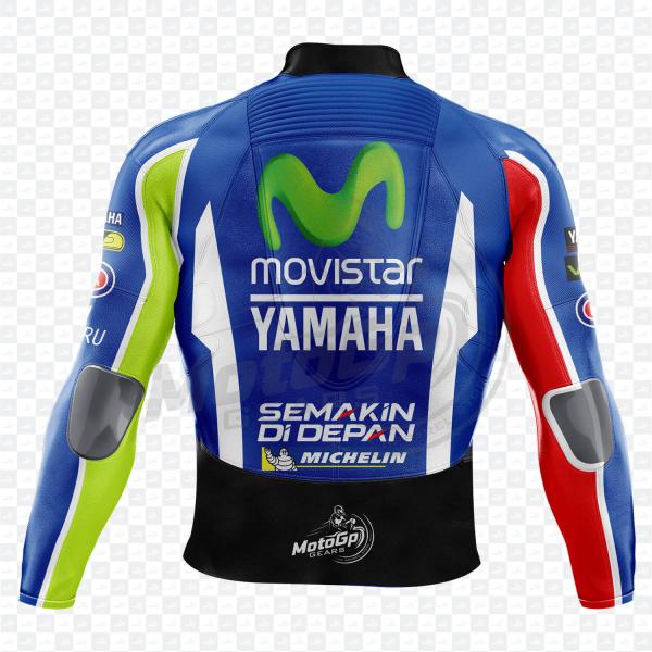 Yamaha Jorge Lorenzo 2016 Moto Rennlederjacke