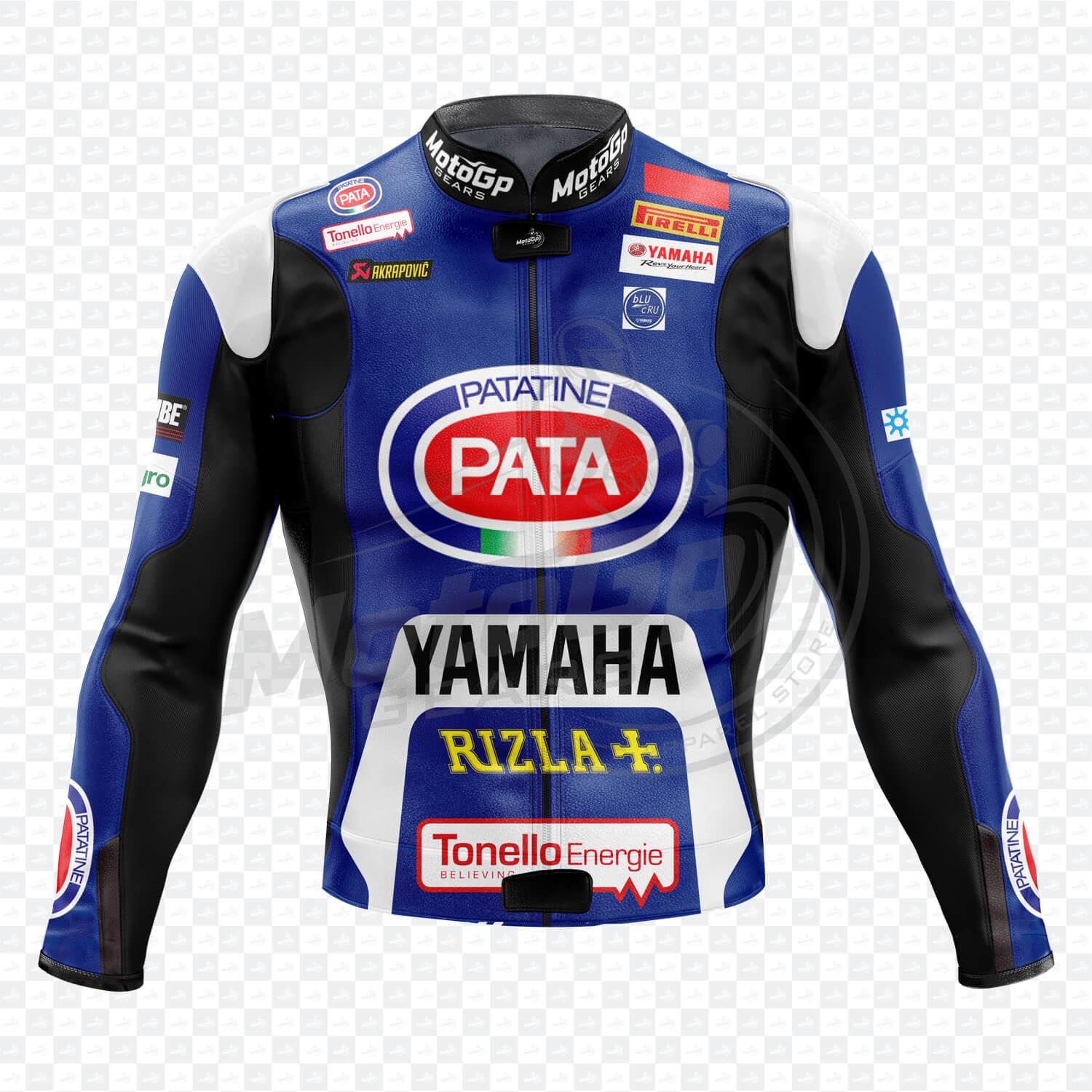 Yamaha Michael Van Der Mark 2017 Leather Jacket