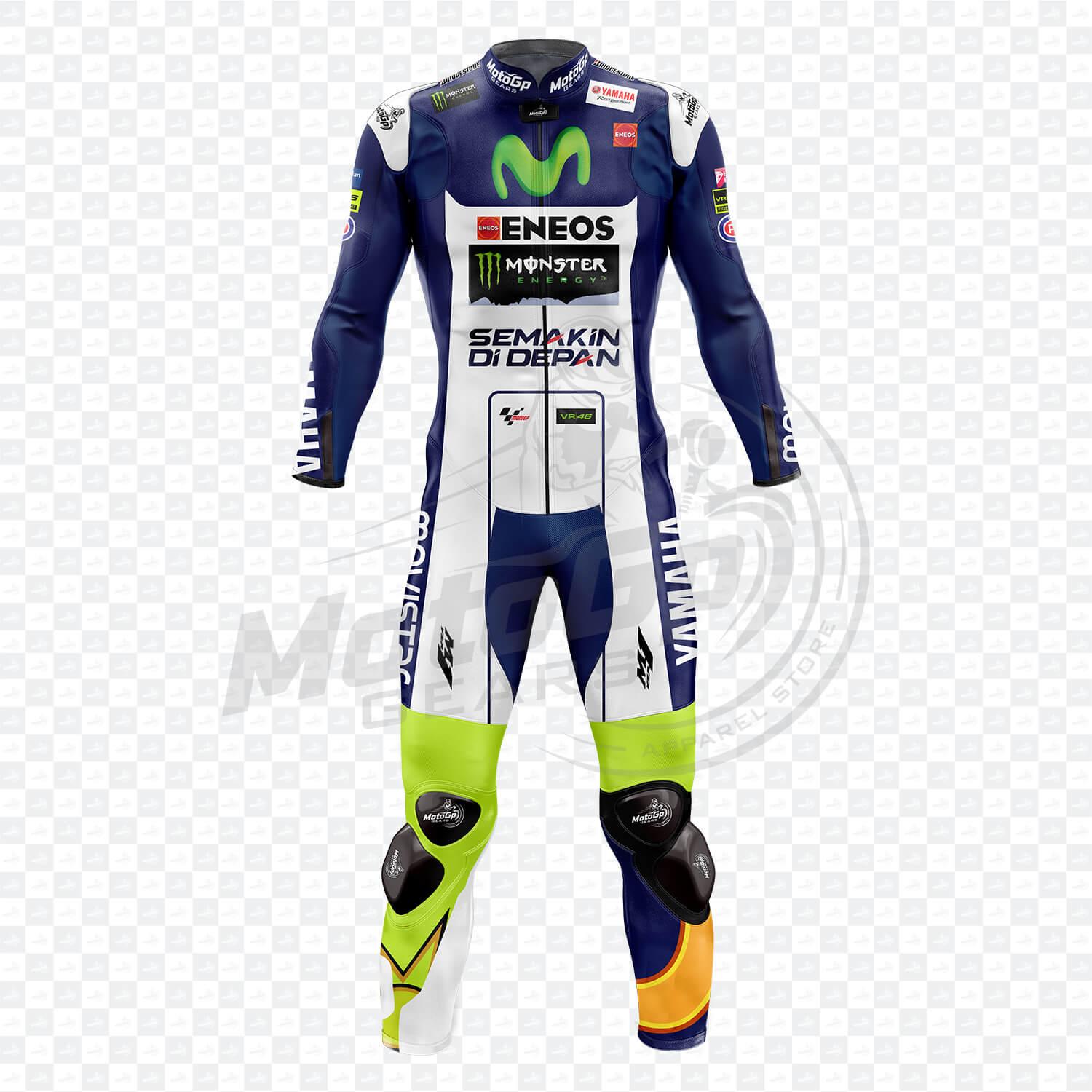 Traje de Moto Yamaha Valentino Rossi 2015 Una o Dos Piezas
