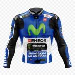 Veste cuir MotoGP Yamaha Valentino Rossi 2016
