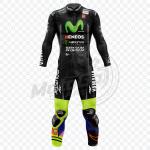 Yamaha Valentino Rossi 2017 Echtes Leder Motorradanzug