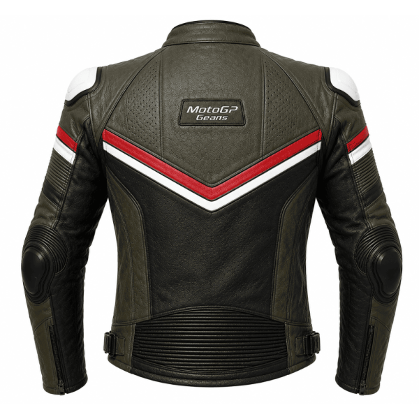 Ranger V Pro Olive Green Aerodynamic Racing Jacket